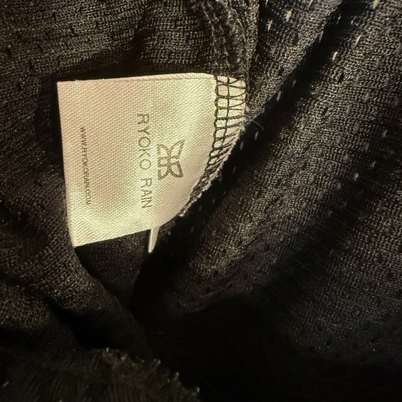 Ryoko Rain Black Jersey Shorts Women's Size AL - Picture 4 of 6